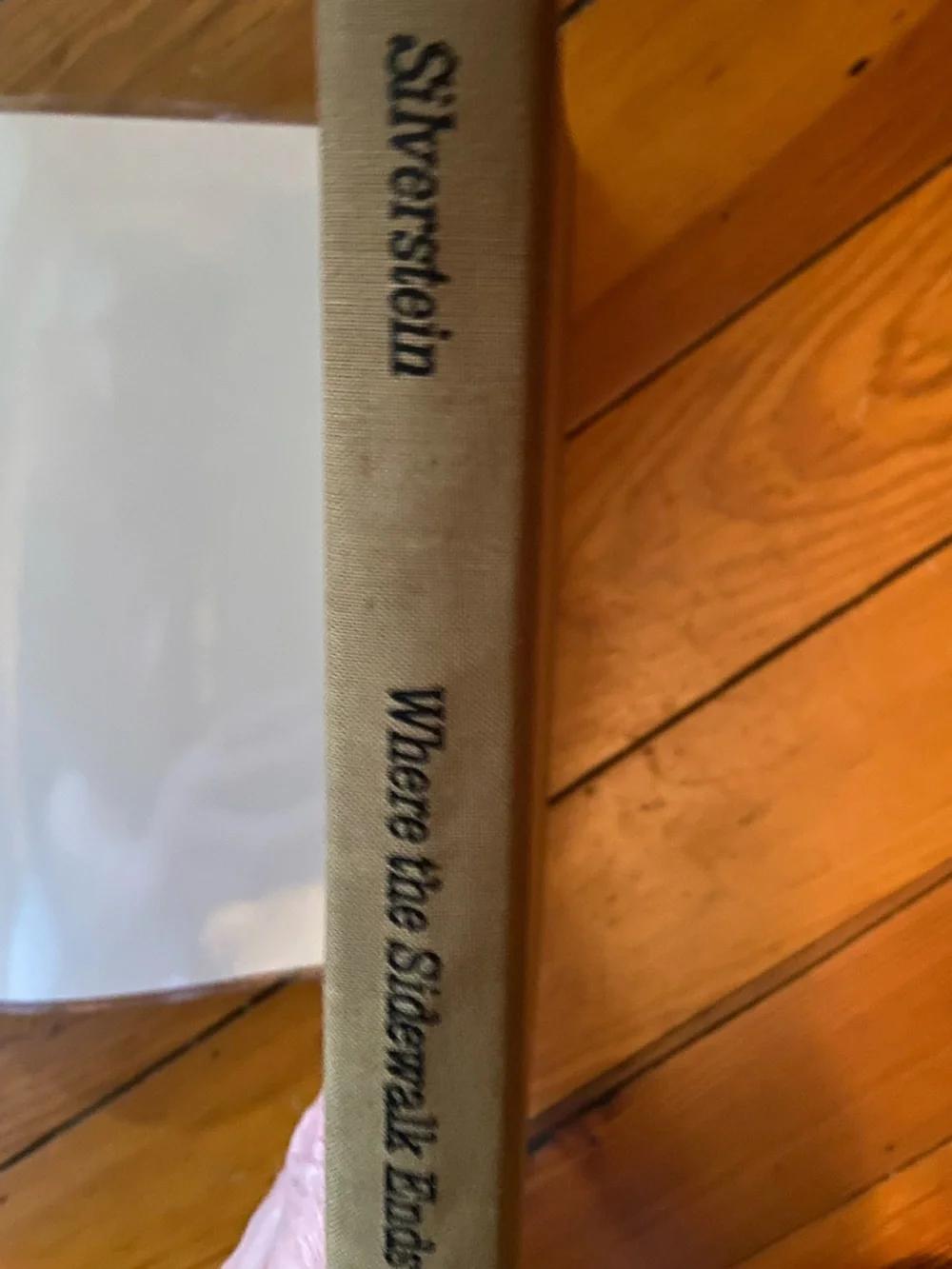 Vintage 70s 1970s Shel Silverstein children’s poem book Where the Sidewalk Ends